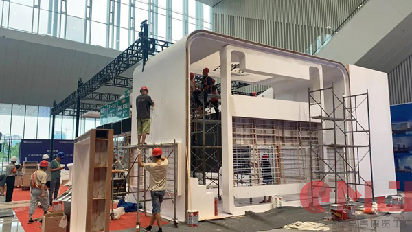 3天5个展位，交通运输科技博览会搭建工作顺利完工！